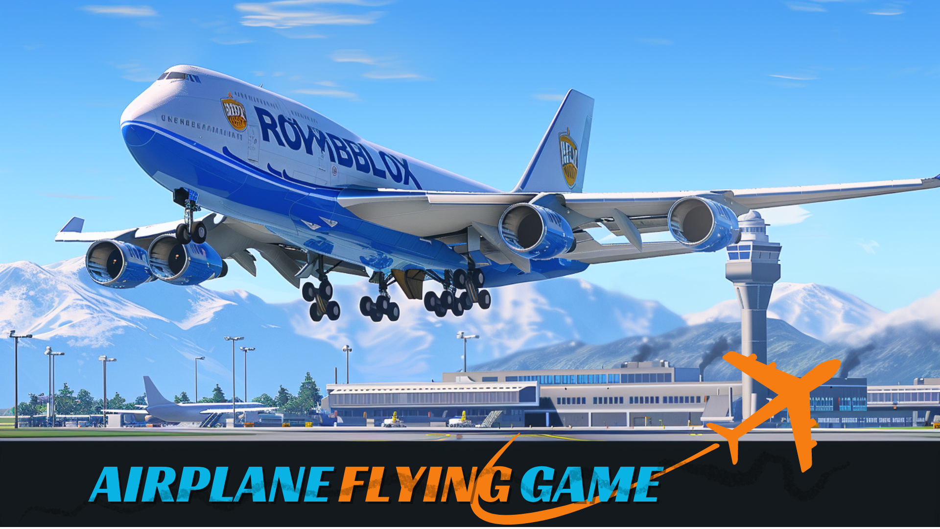 Скриншот игры Airplane Flying Simulator Game