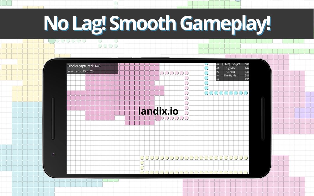 Landix.io Split Cells screenshot game