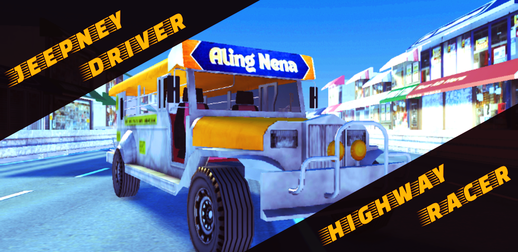 Banner of Jeepney Driver Highway Racer 