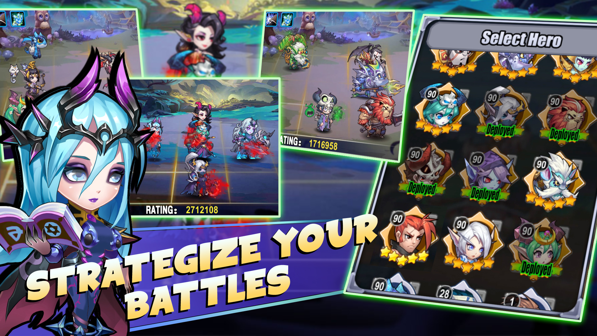 Guardians Clash - An Epic Mobile Fantasy RPG ภาพหน้าจอเกม