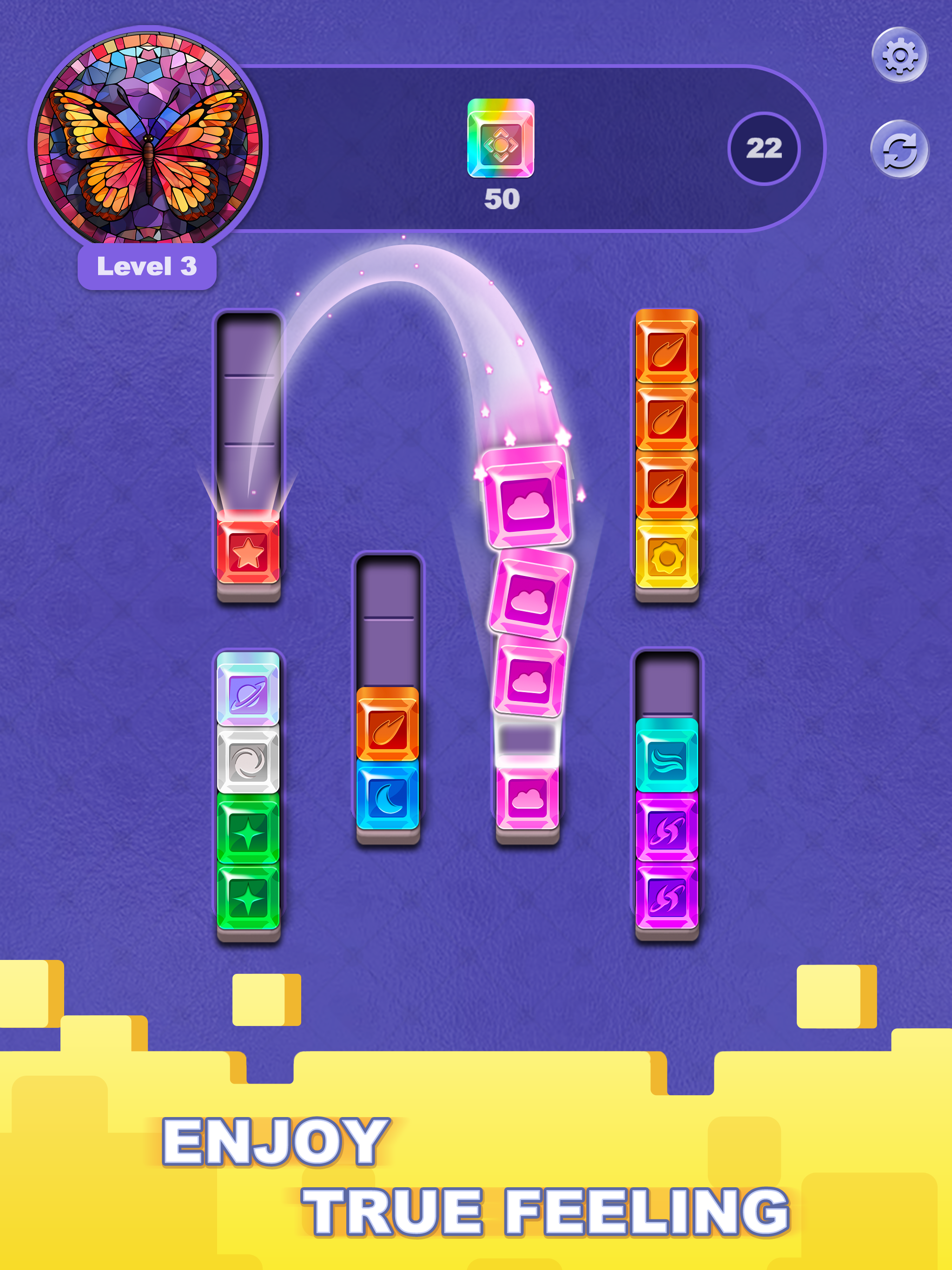 Magic Glass: Colorful Puzzle Game Screenshot