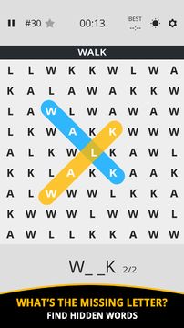 Word Search Game Screenshot