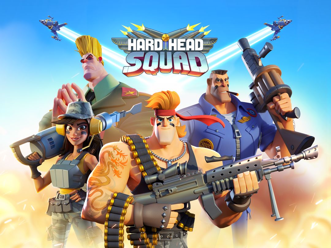 Hardhead Squad: MMO War 게임 스크린 샷