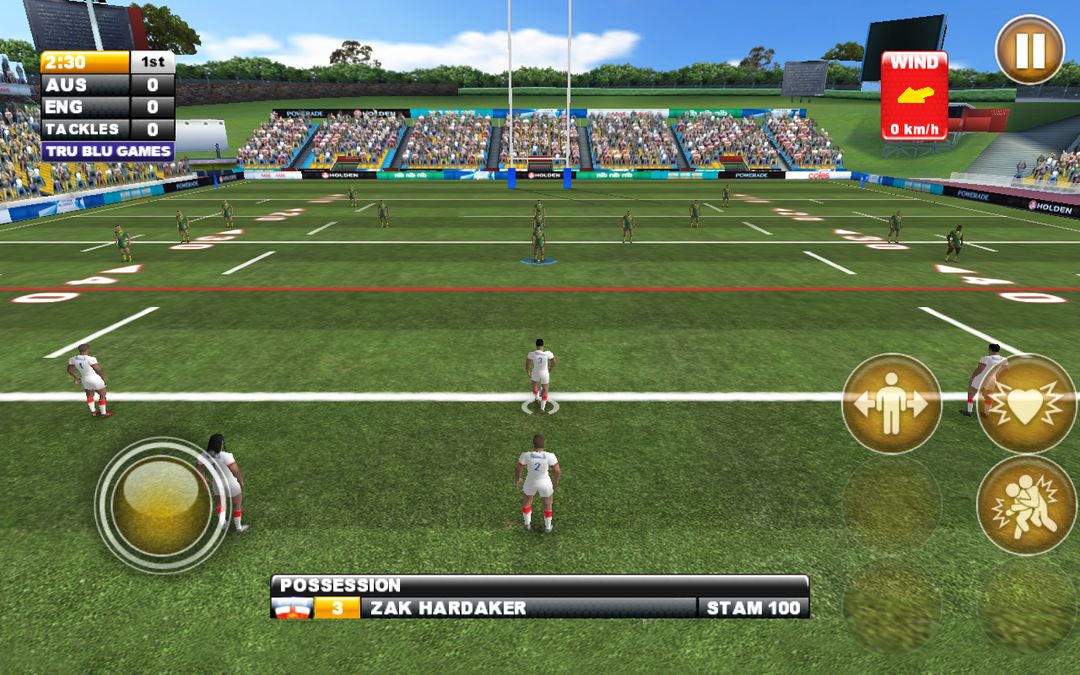 Rugby League Live 2: Quick 게임 스크린 샷