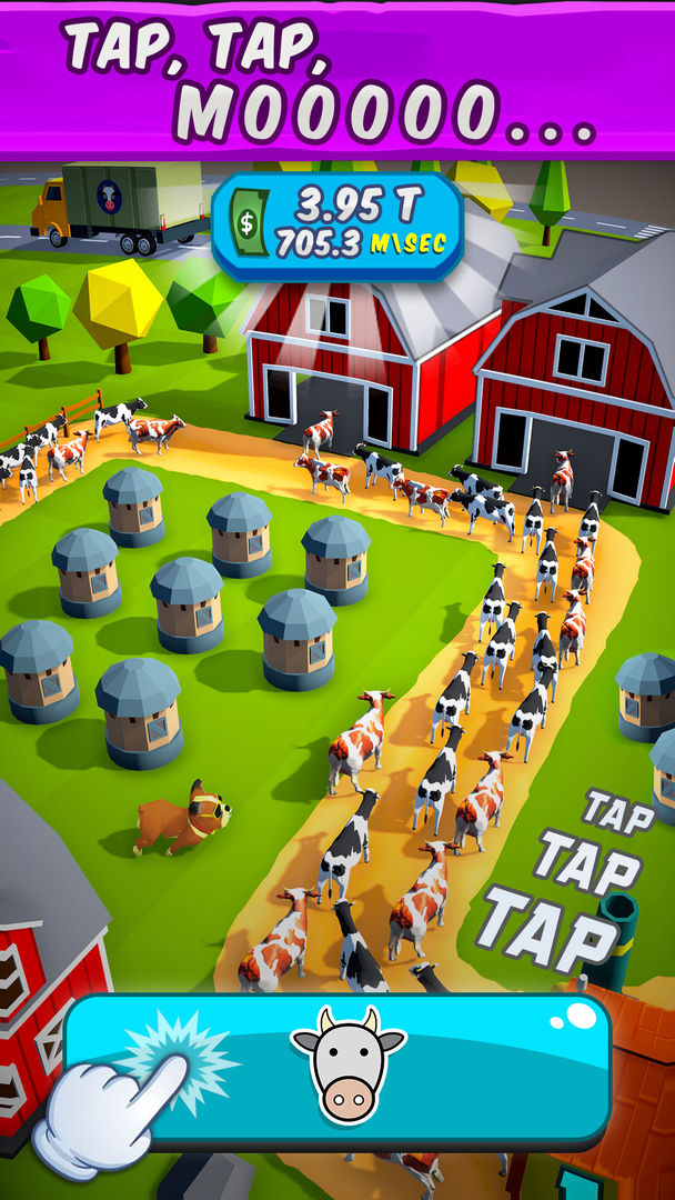 Idle Cow Clicker Games Offline screenshot game