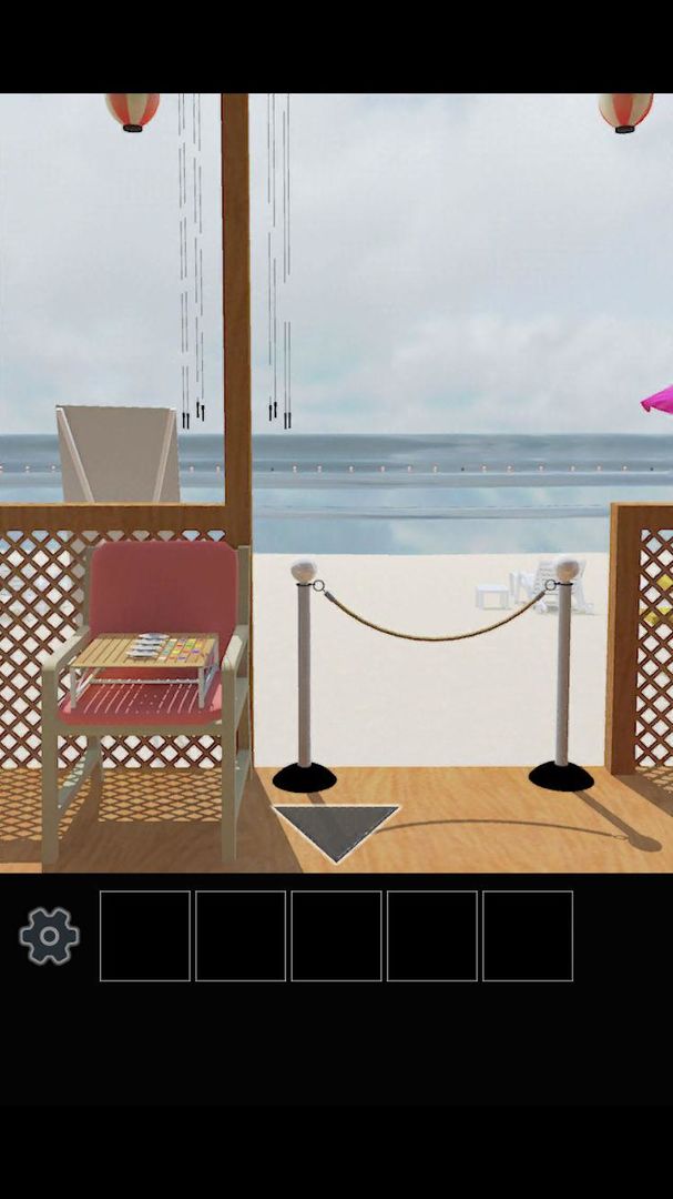 Screenshot of Escape from the beach house