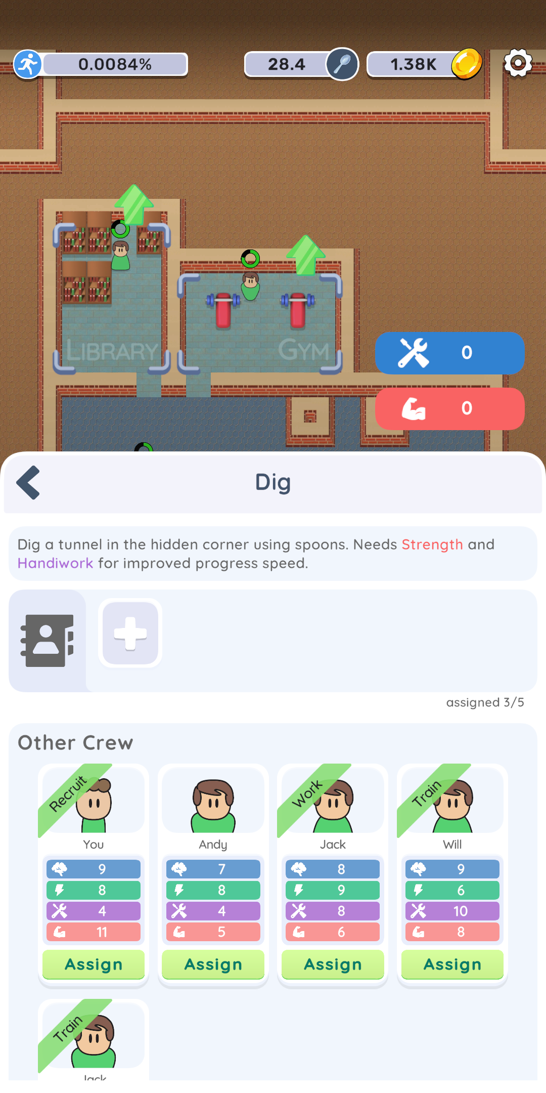 Prison Break - Idle Game Game Screenshot