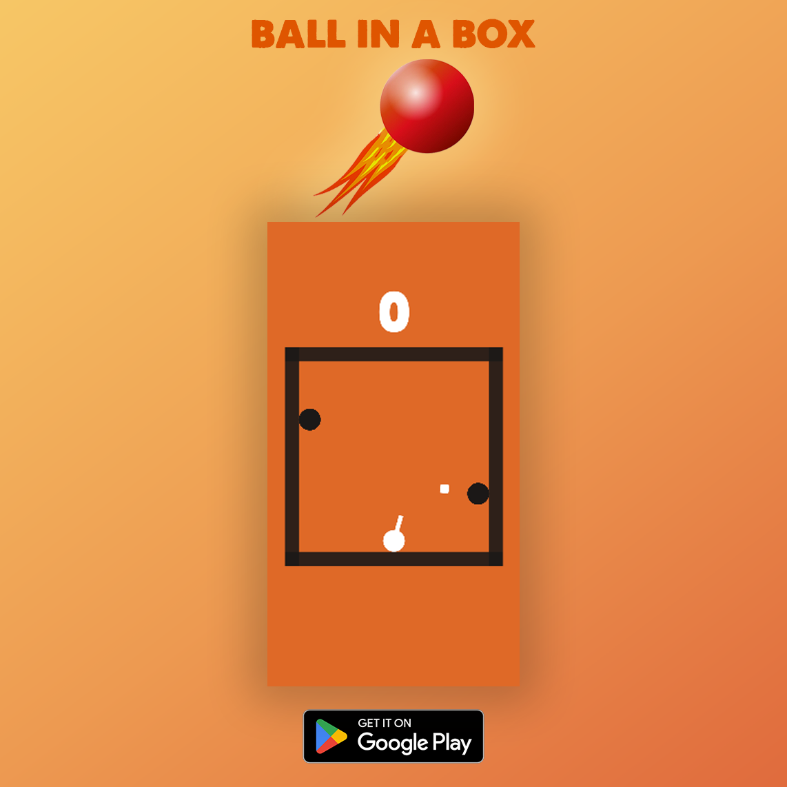 Ball In A Box Mobile Mind Game Game Screenshot