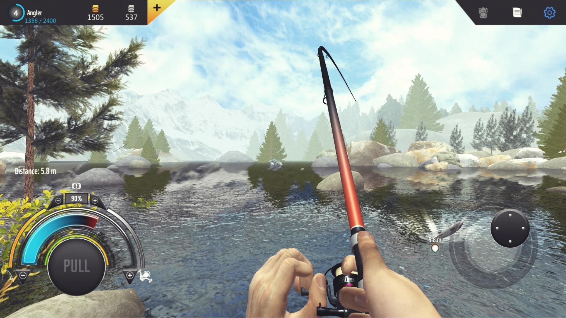 Professional Fishing Game Screenshot