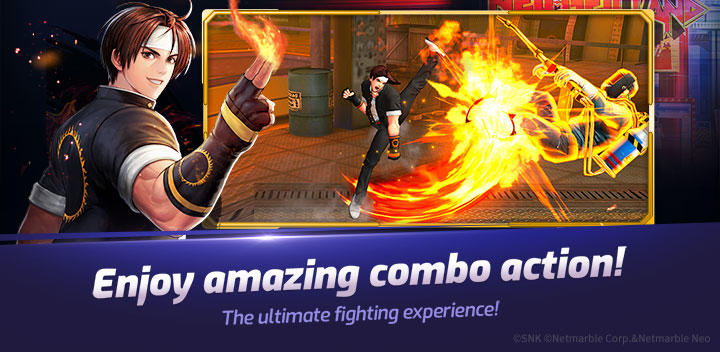 Screenshot of The King of Fighters ALLSTAR