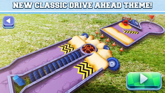 Screenshot of Drive Ahead! Minigolf AR