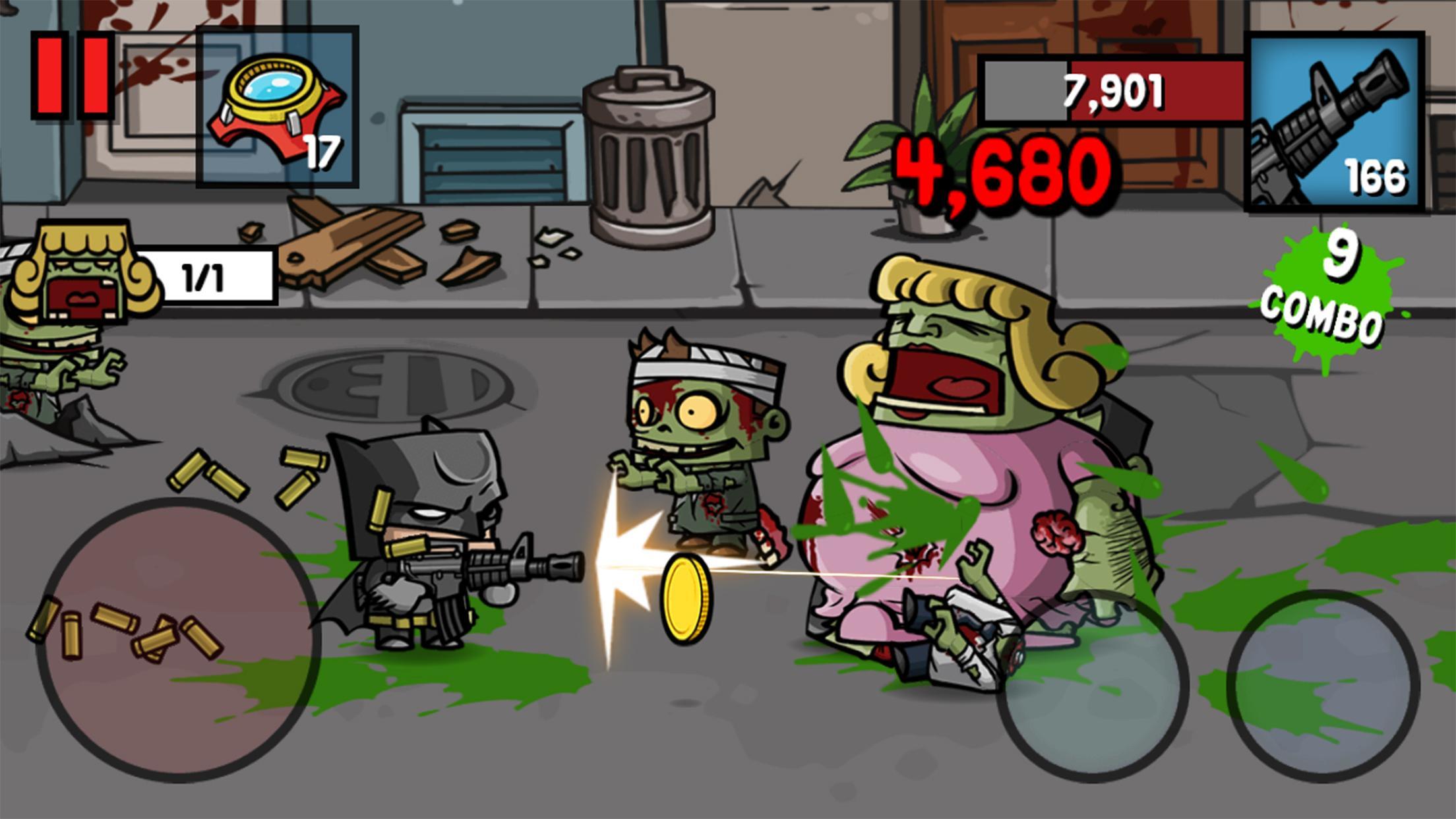 Zombie Age 3: Dead City Game Screenshot