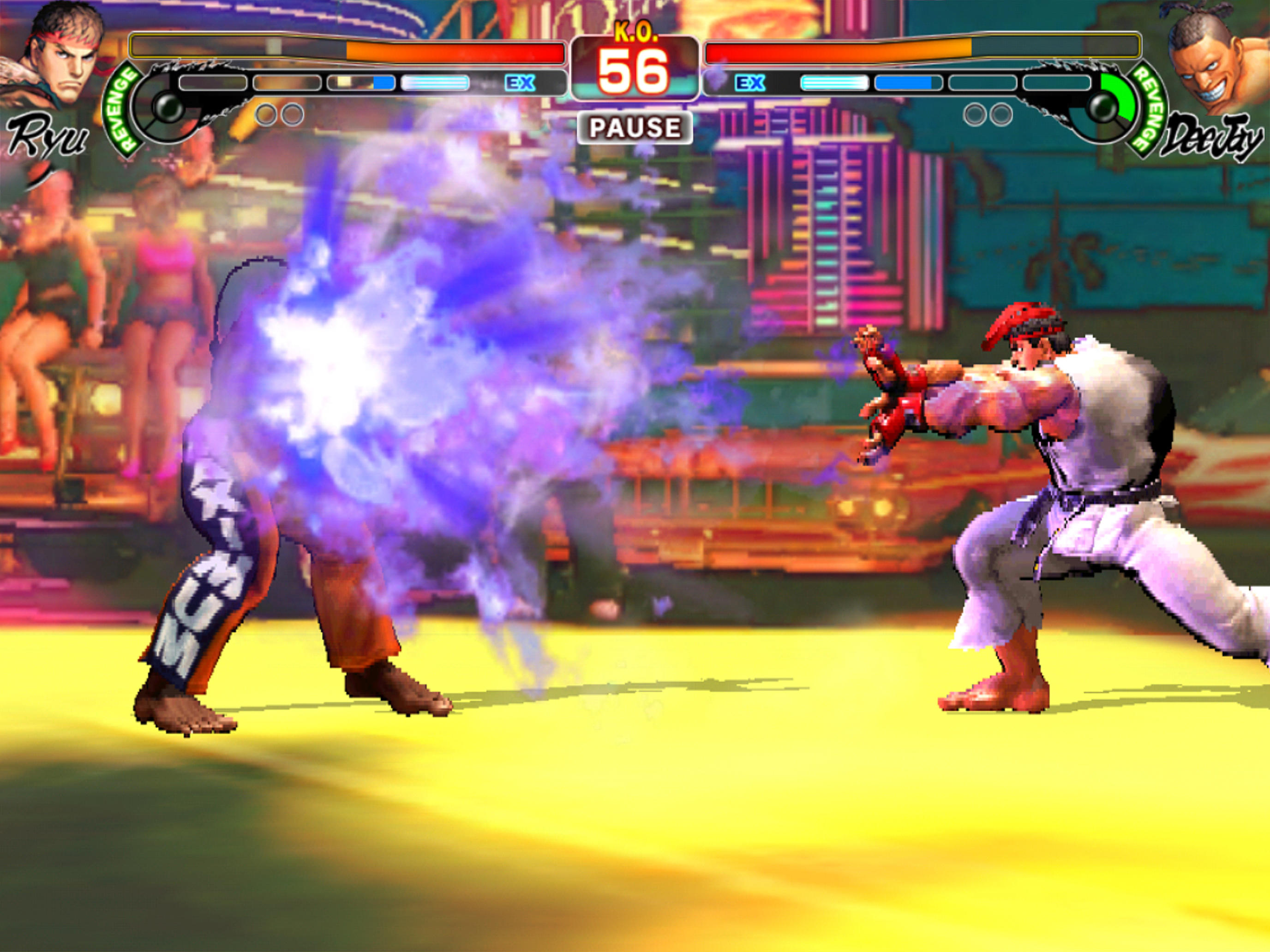 Street Fighter IV CE NETFLIX Game Screenshot