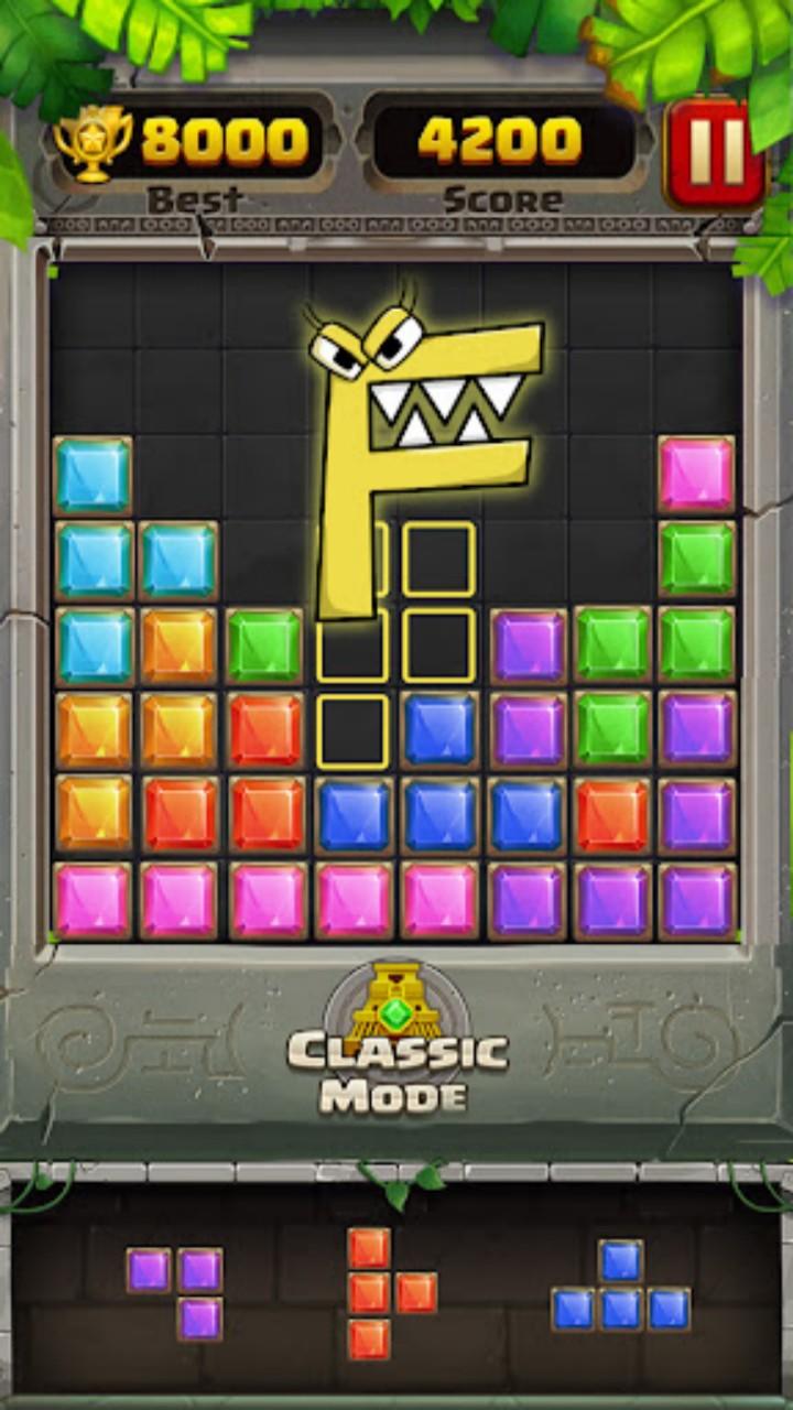 Captura de Tela do Jogo Block Puzzle Mania