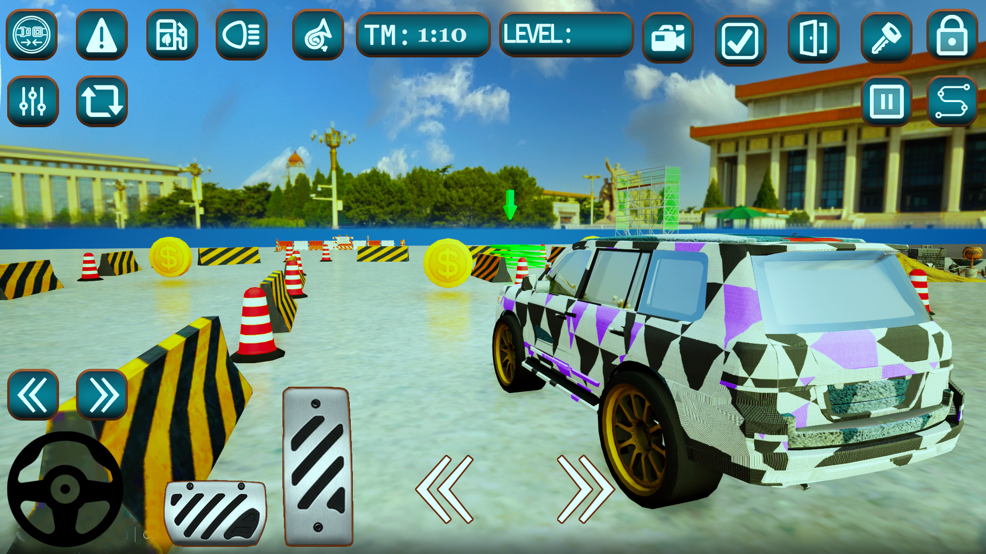 Car Games Dubai Car Parking ゲームのスクリーンショット