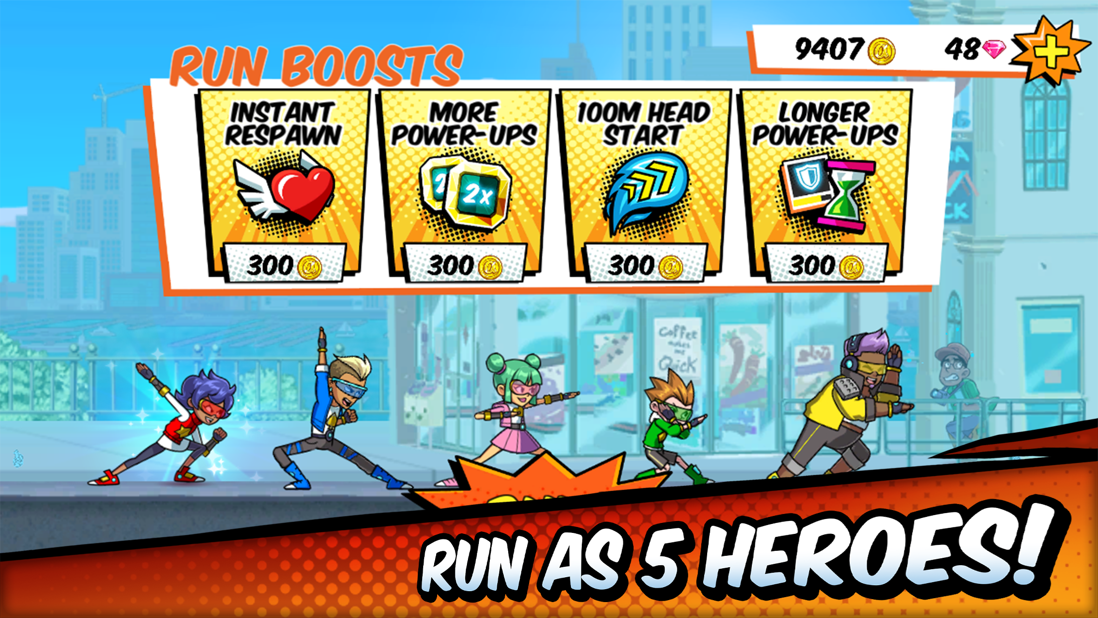 Run Run Super 5 Game Screenshot
