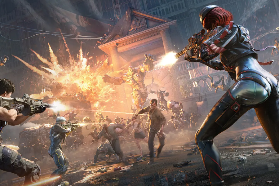 Screenshot of the video of Reverse War: The future