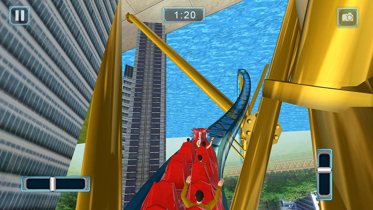 Reckless Roller Coaster Sim Game Screenshot