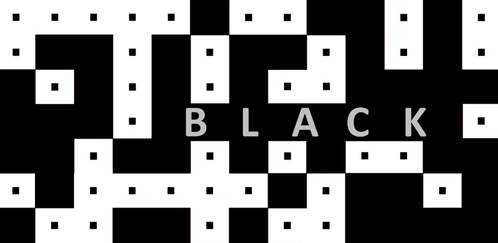 Banner of black 