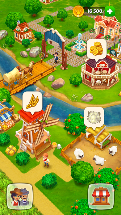 Wild West: Farm Town Building Game Screenshot