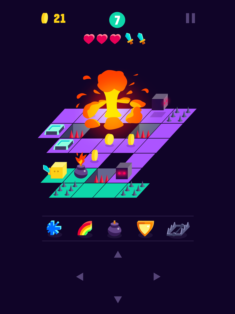 Crossy Maze 遊戲截圖