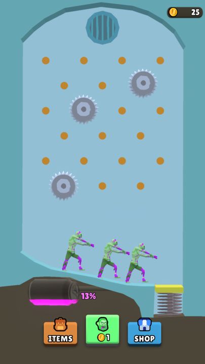 Captura de Tela do Jogo Zombie Juice Factory