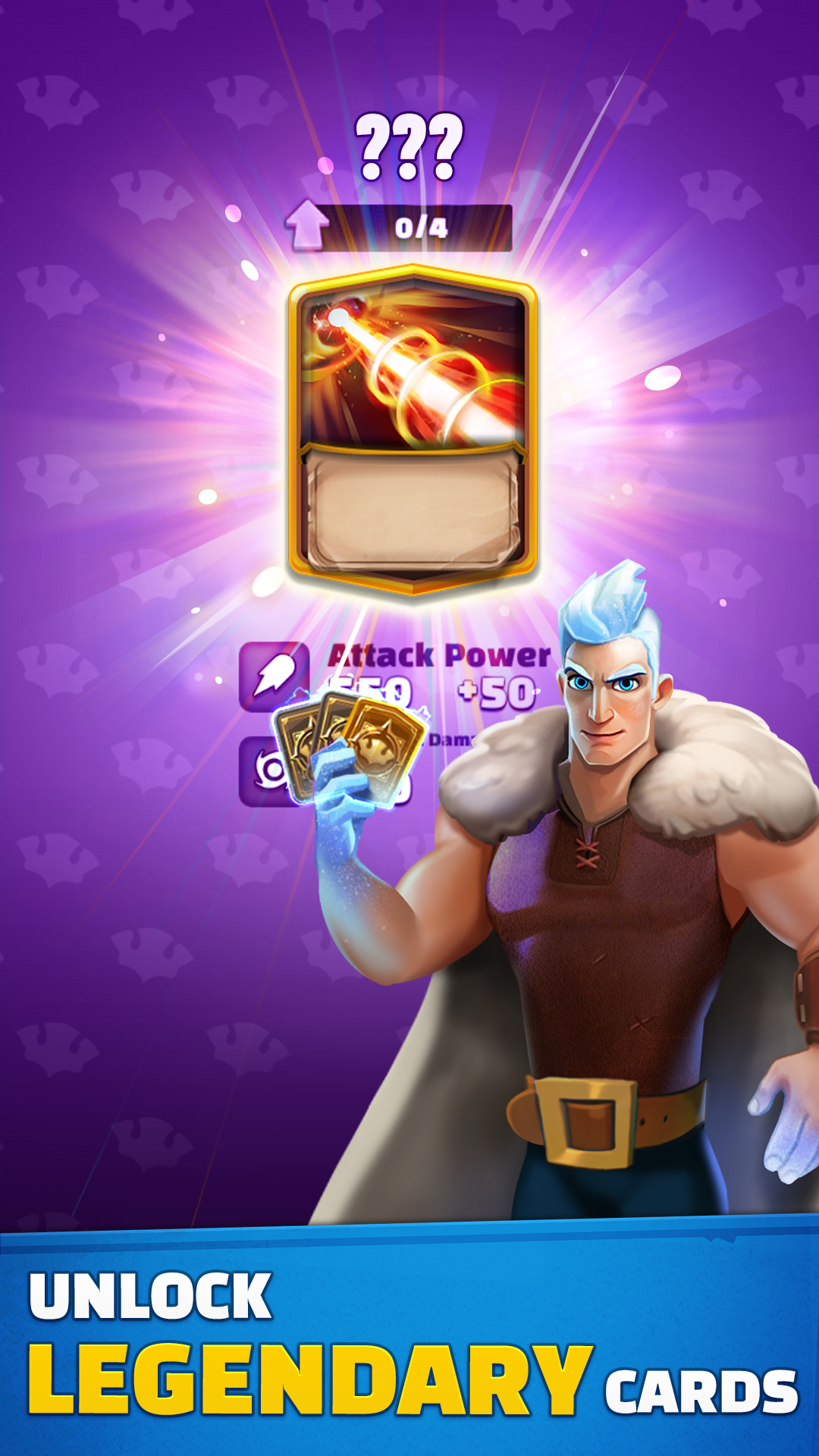 Random Card Defense Game Screenshot