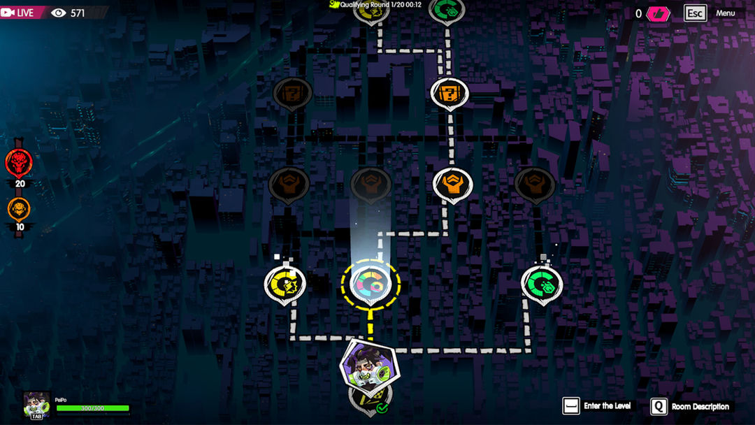 Screenshot of Meta-Ghost: Prologue