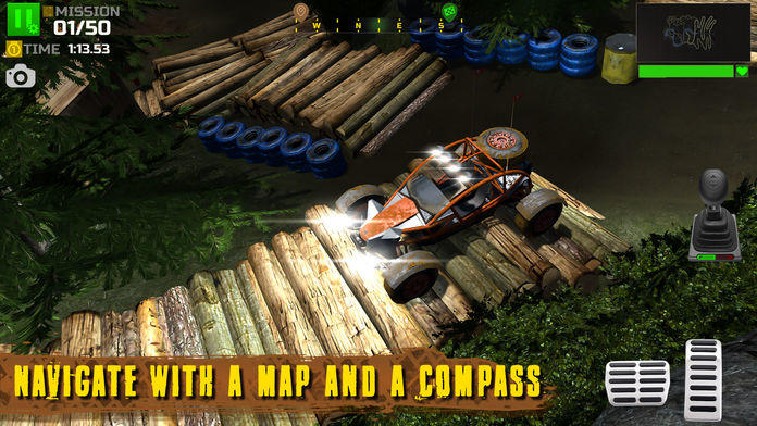 4x4 Offroad: Dark Night Racing Game Screenshot