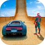 Icon of Superhero Car Racing Master 3D