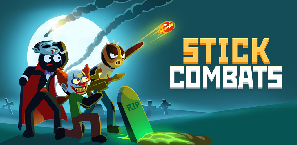 Banner of Stickman Combats: ผู้เล่นหลายคน Stick Battle Shooter 