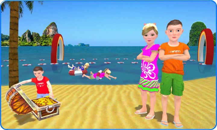Screenshot 1 of Kids Swimming Adventure : Impossible Treasure Hunt 1.0