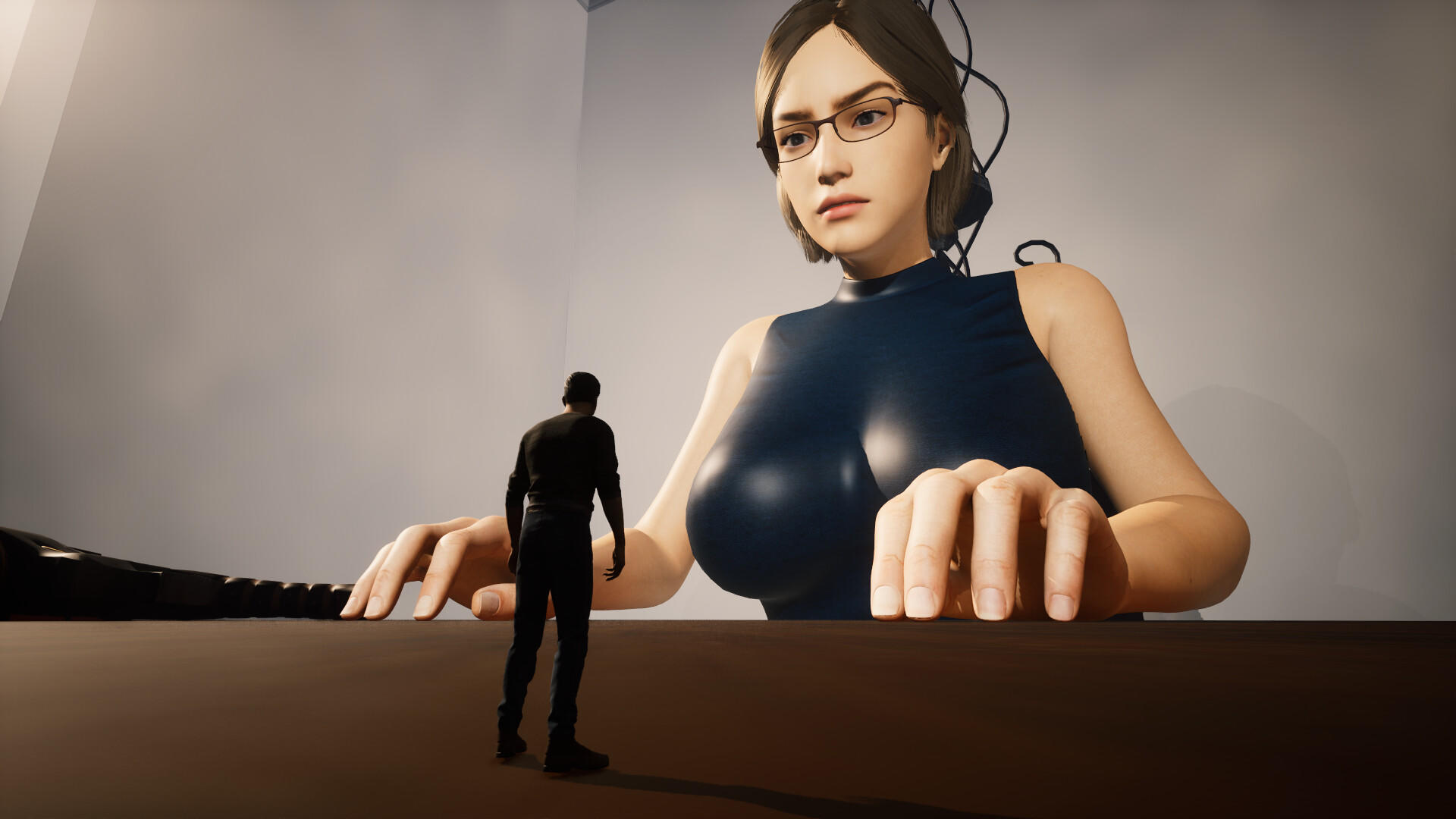 Girl Who Shrunk the Neighbors Game Screenshot