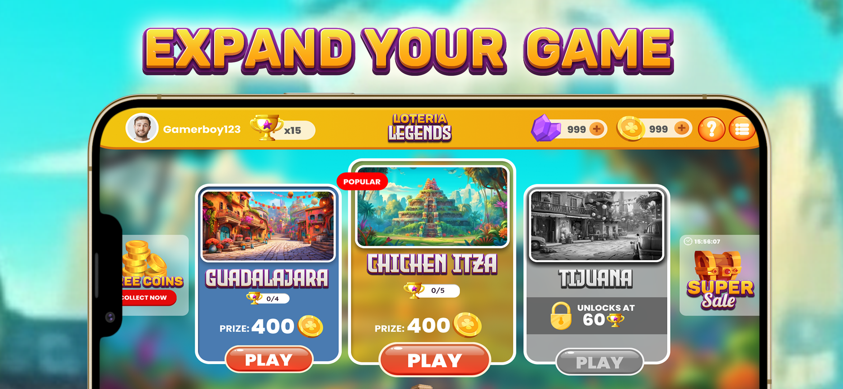 Screenshot of Loteria Legends