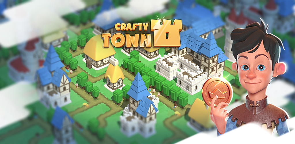 Banner of Crafty Town - អ្នកសាងសង់ទីក្រុងទំនេរ 