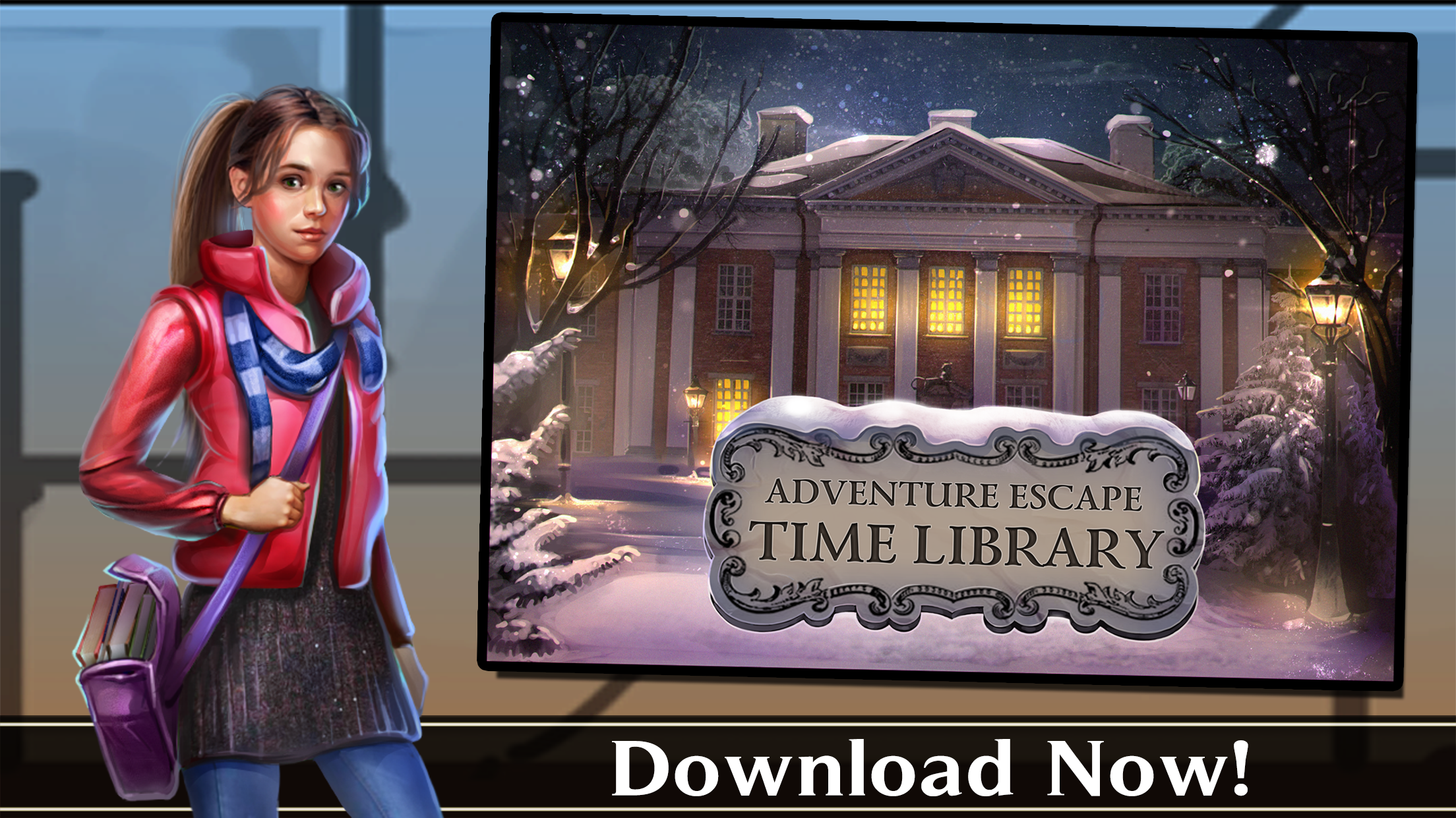 Adventure Escape: Time Library Game Screenshot