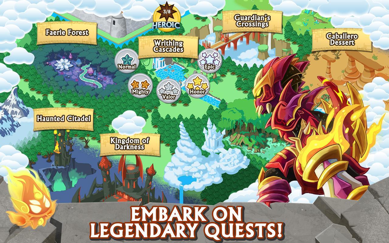 Knights & Dragons Action RPG Game Screenshot