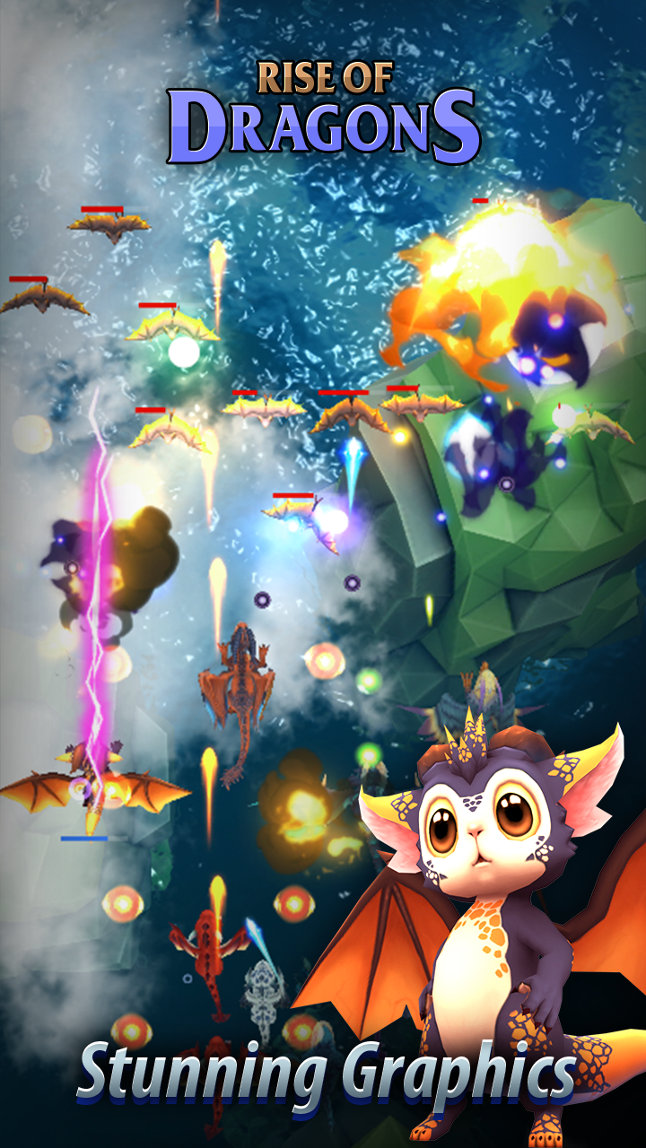 Rise of Dragons - Merge and Evolve Game Screenshot