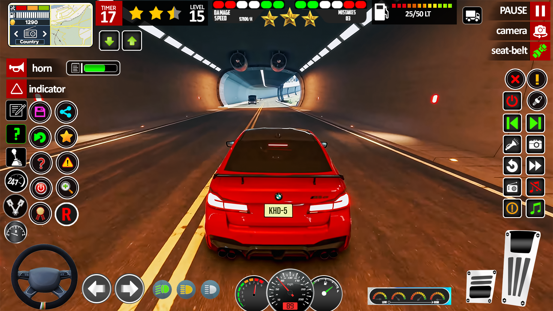 City Car Game Driving School Game Screenshot