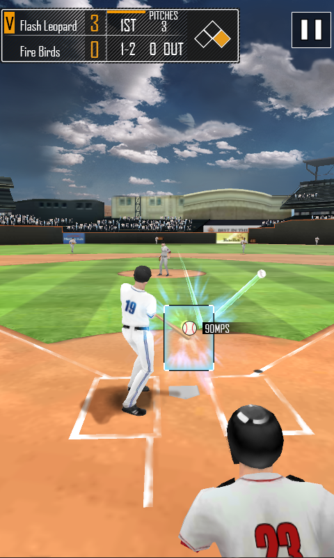 Screenshot 1 of リアル野球 3D 2.0.6