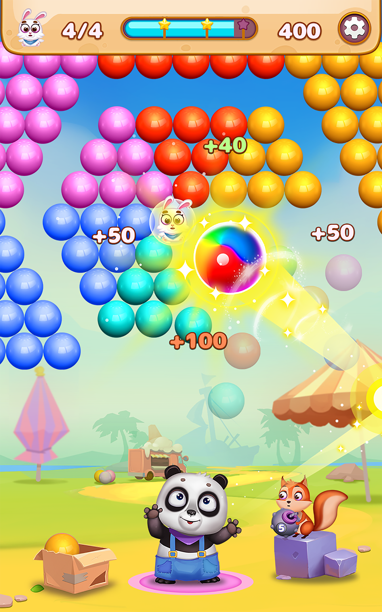 Screenshot 17 of Panda Bubble Shooter Mania 1.28
