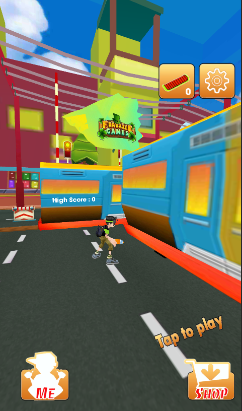 Screenshot 1 of Downtown Dash 1.0