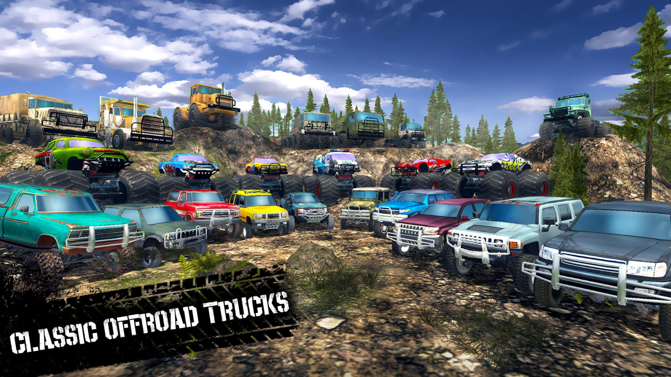 Offroad 운전 시뮬레이터 4x4 : 트럭 및 SU 게임 스크린 샷