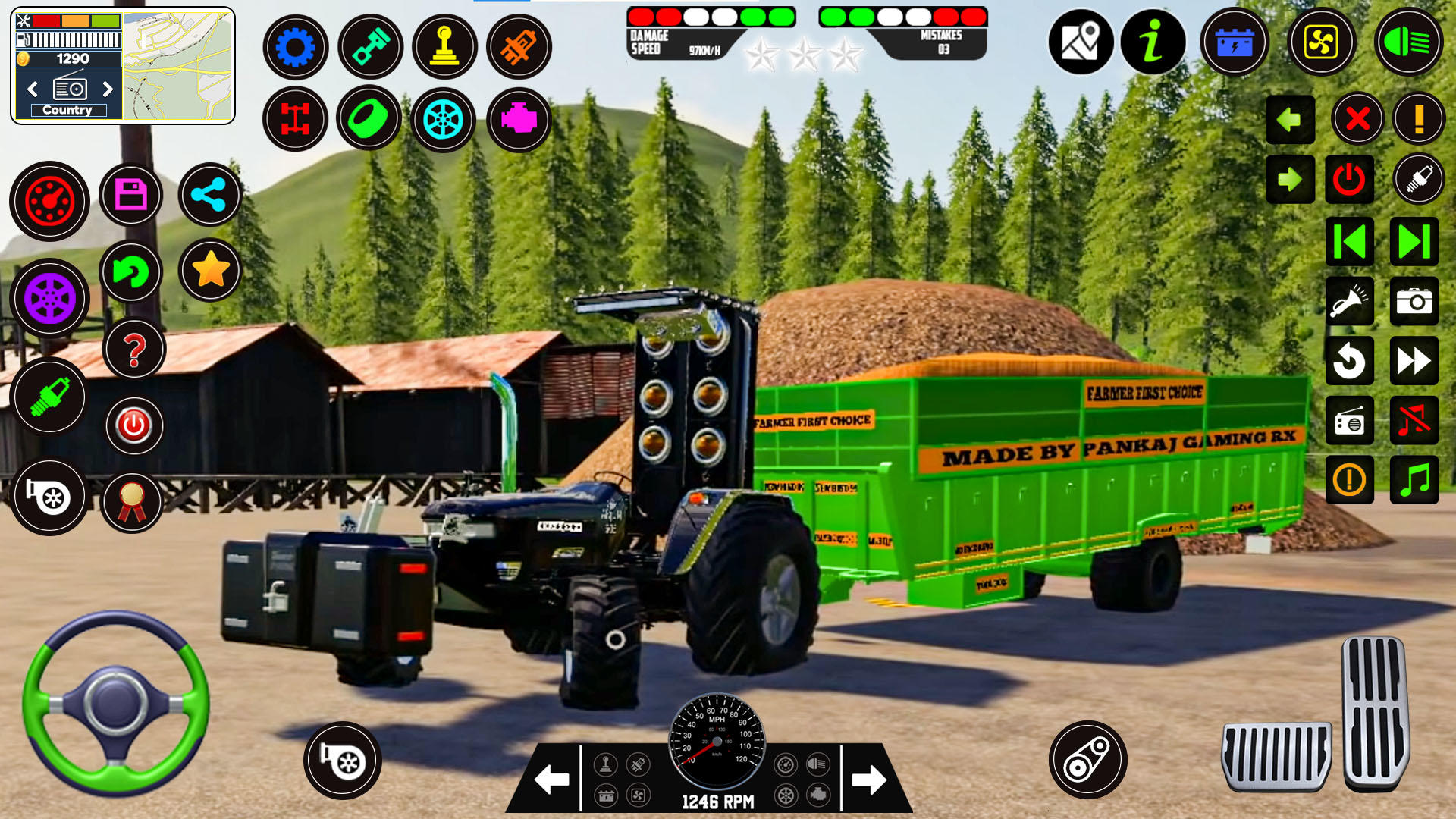 Screenshot 6 of US Tractor Games 3d 
