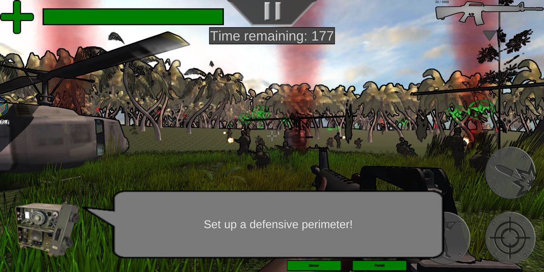 Soldiers Of Vietnam - American screenshot game