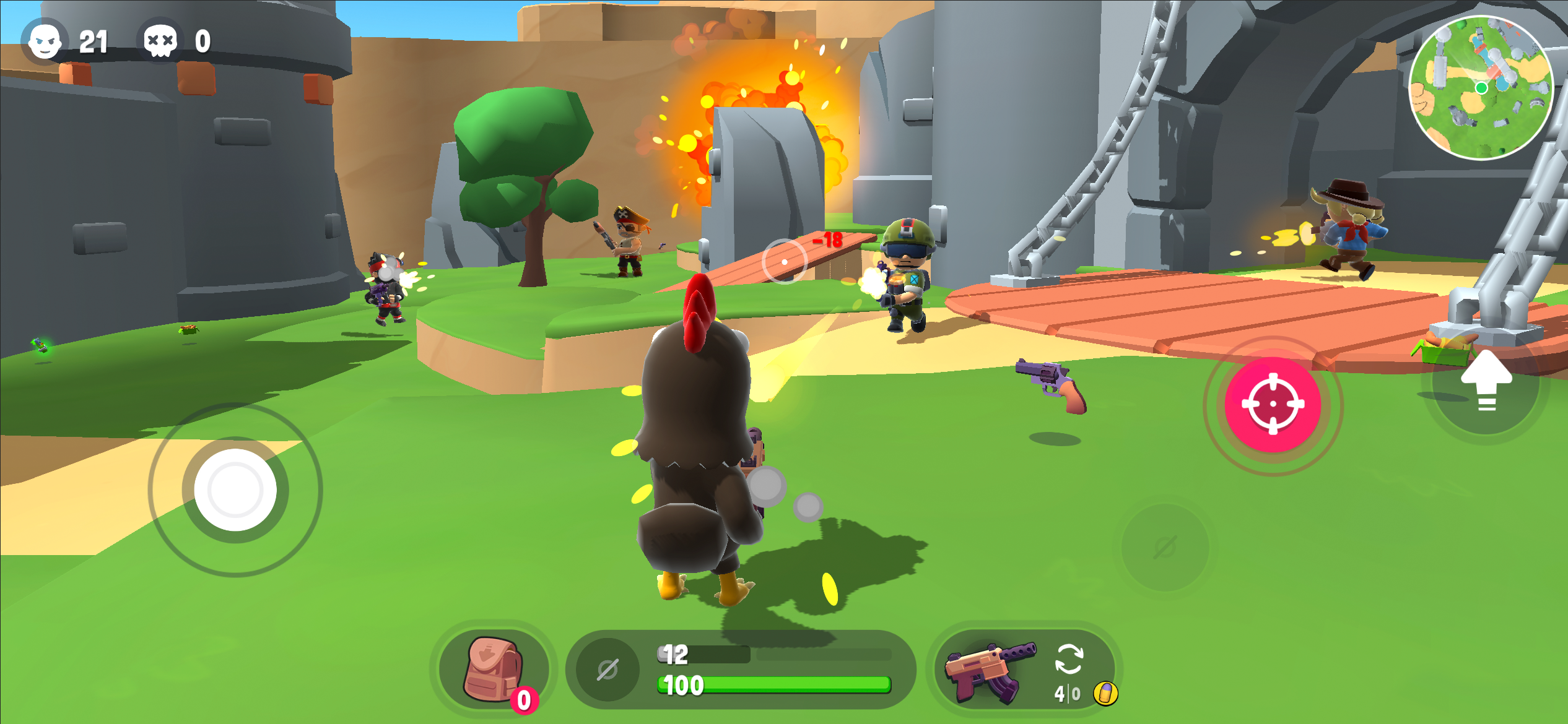 Screenshot of Battle Guys : Royale