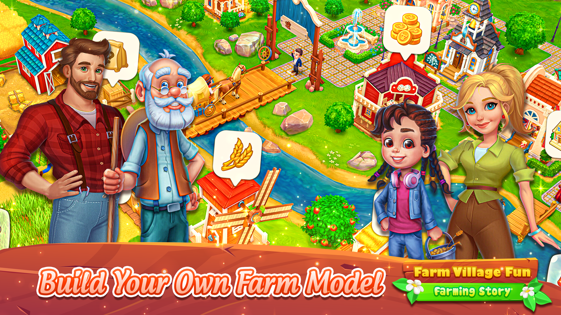 My Fun Farm Jogos de Fazendeiro versão móvel andróide iOS apk