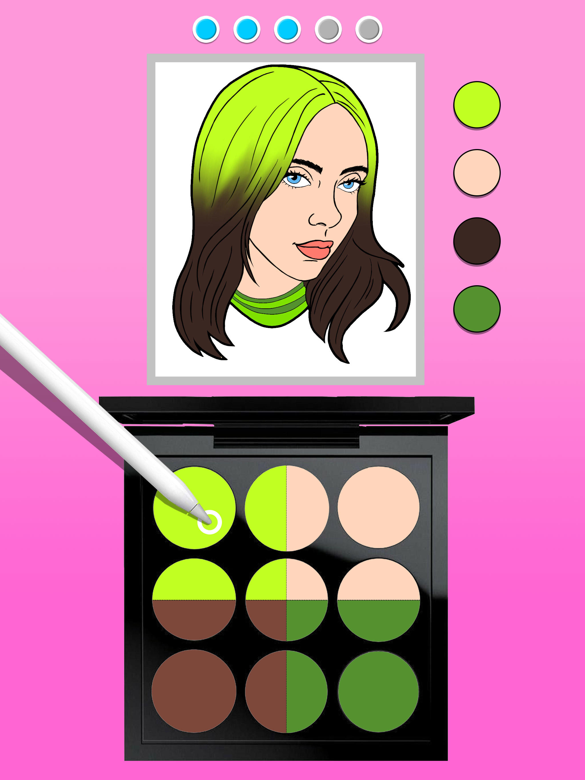 Makeup Kit: DIY Dress Up Games Game Screenshot