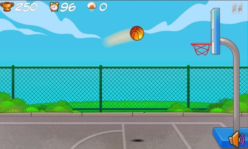 Popu BasketBall 게임 스크린 샷