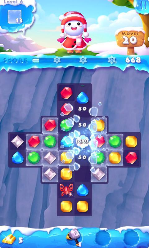 Ice Crush 2 - Treasure Mine 게임 스크린 샷